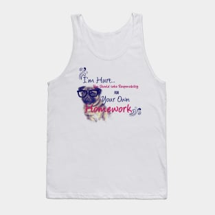 pug lecture Tank Top